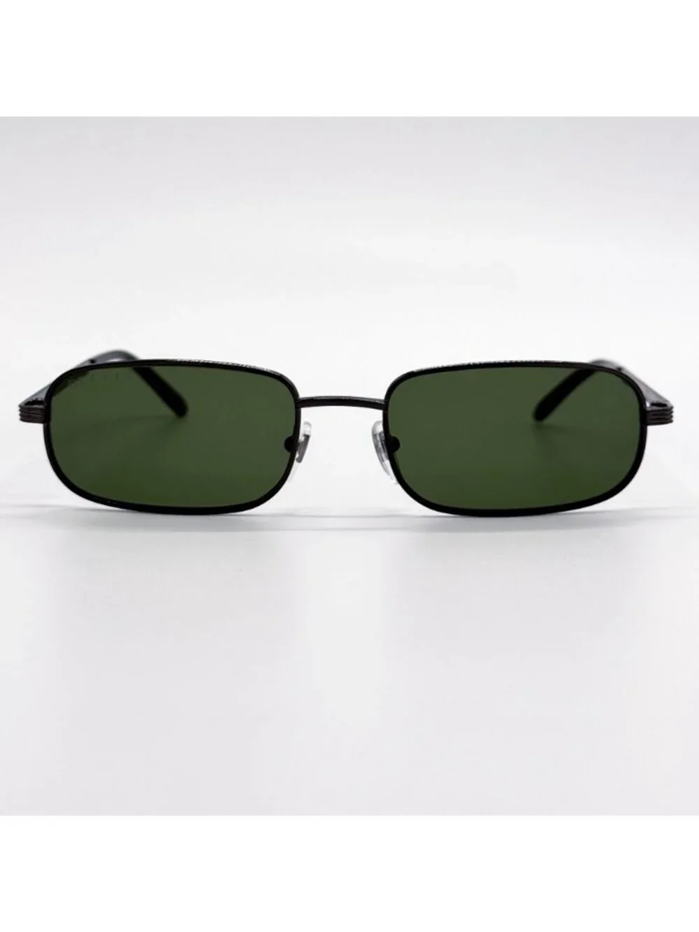 New Gucci Grey Green Square Unisex Sunglasses GG1457S 003